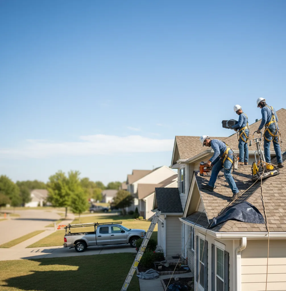 Flat Roof Repair in Oak Park, MN